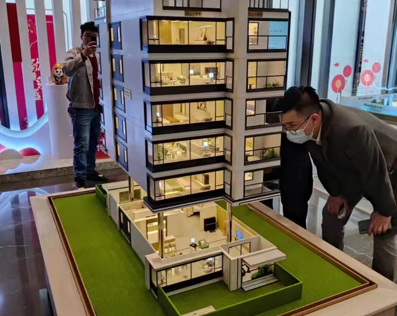 地产沙盘模型制作，楼盘展示模型