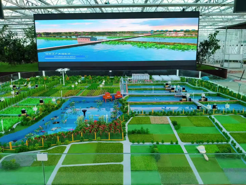 智慧农业沙盘模型制作