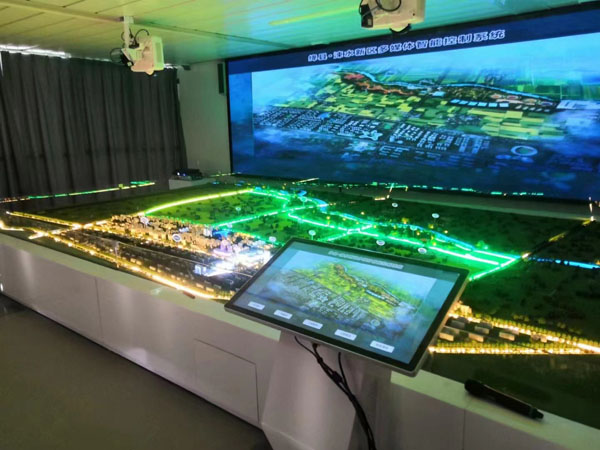 多媒体电子沙盘模型制作