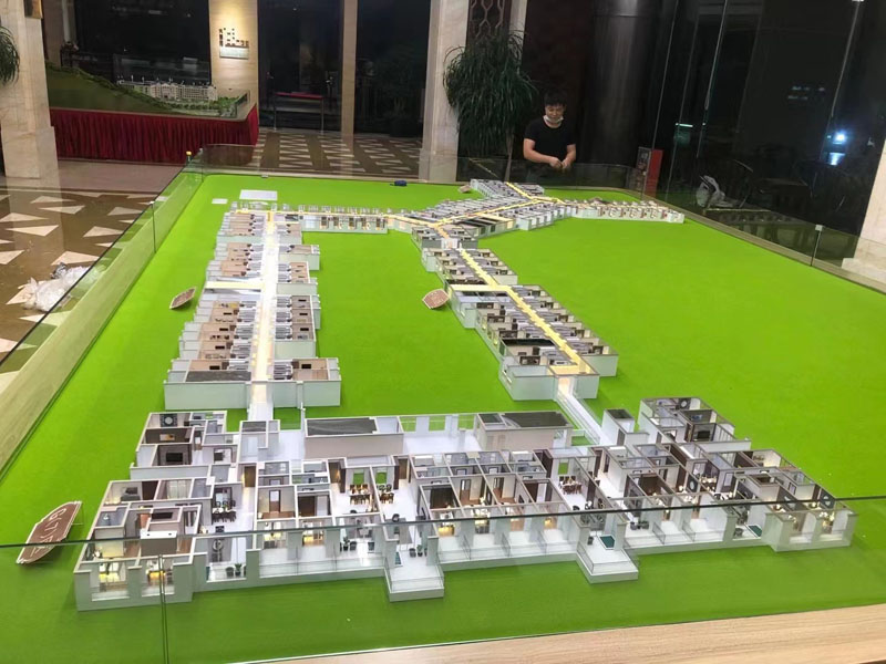户型沙盘模型