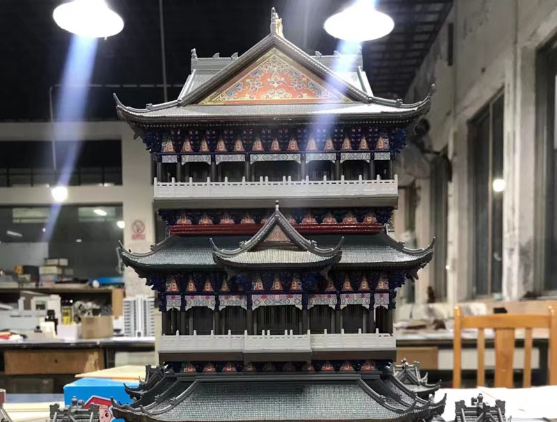建筑模型制作，古建筑模型制作