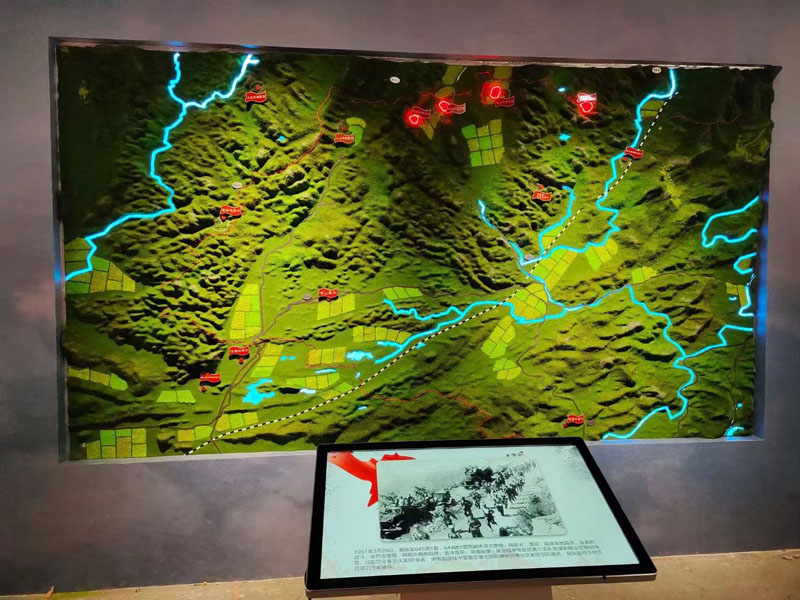 地形沙盘模型制作，地形地貌沙盘模型