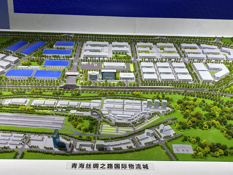 物流城沙盘模型制作