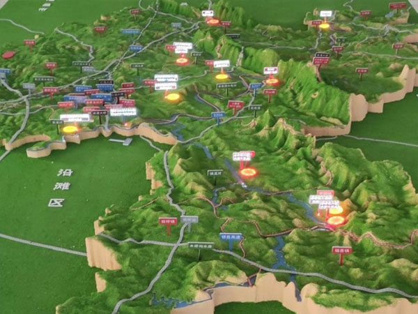 地形沙盘模型制作