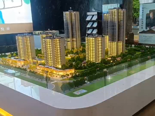 成都凤凰悦府 建筑沙盘模型制作