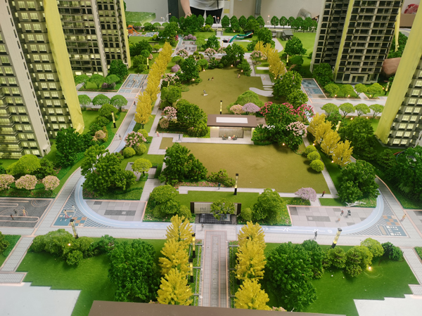 凤凰悦府沙盘模型